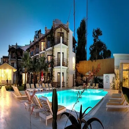 Comfy With Shared Pool Near מלון בודרום