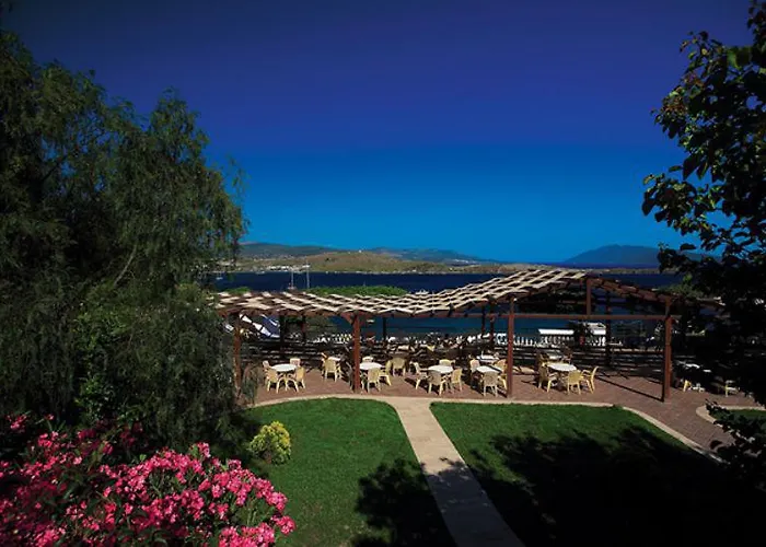 Comfy With Shared Pool Near Hotell Bodrum